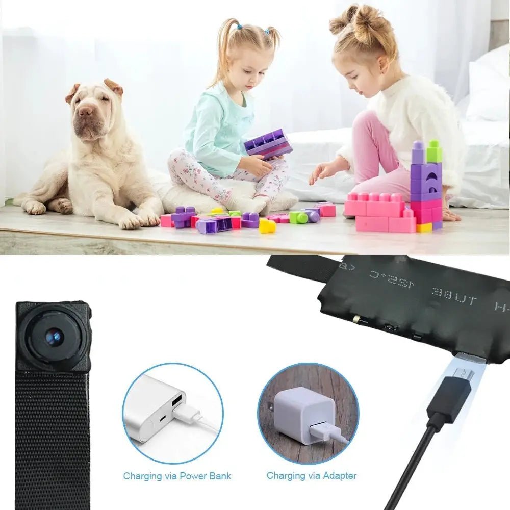 4K HD Mini WiFi Camera With Motion Detection And Live Streaming Ideal For Home