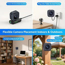 Alerts 4K Mini WiFi Cam for Home