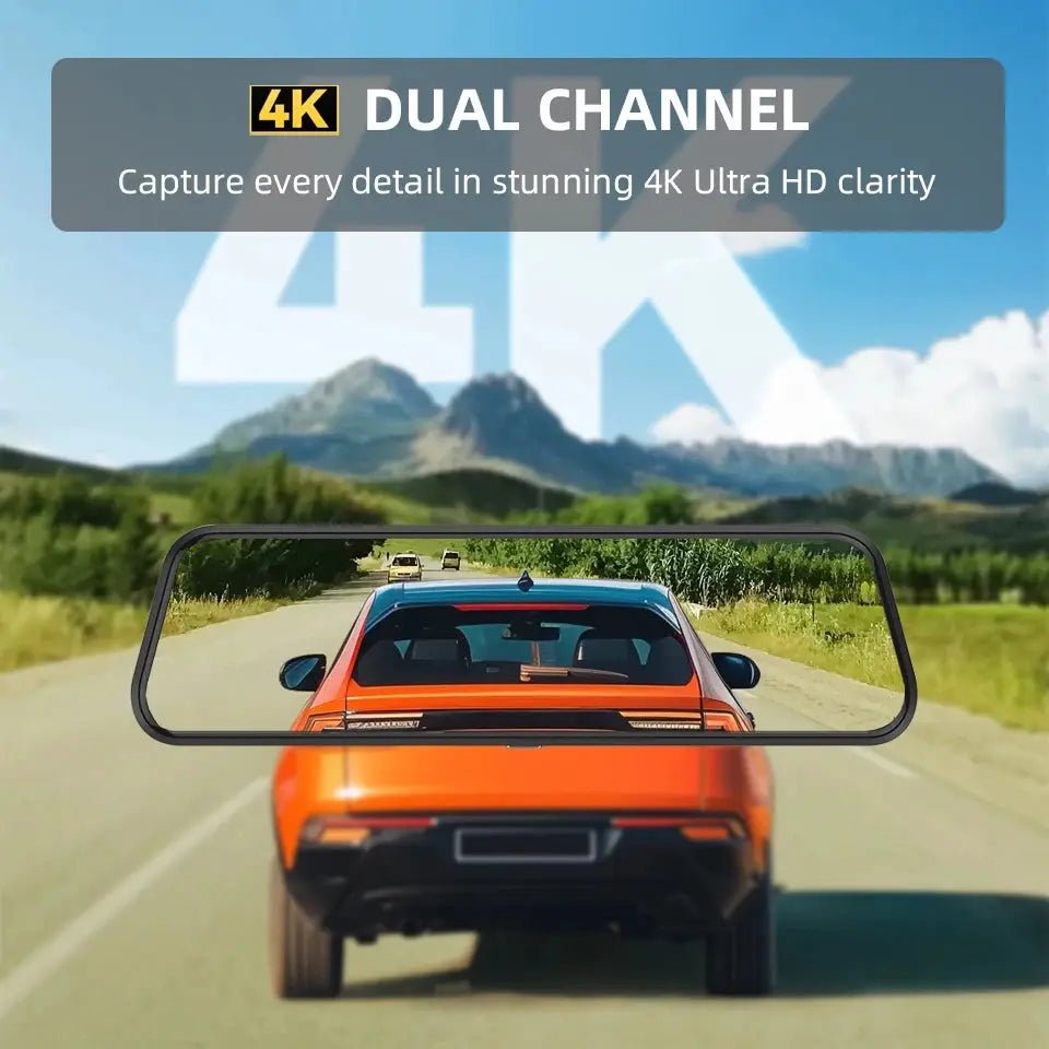 4K Night Vision Dash Cam for Drivers