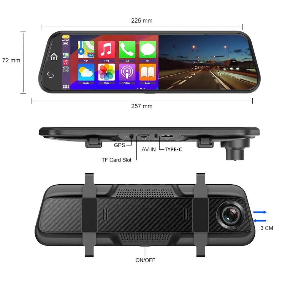 4K Night Vision Dash Cam for Drivers