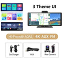 4K Wireless Dash Cam with CarPlay & Android Auto Safety