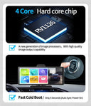 4K Wireless Dash Cam with CarPlay & Android Auto Safety