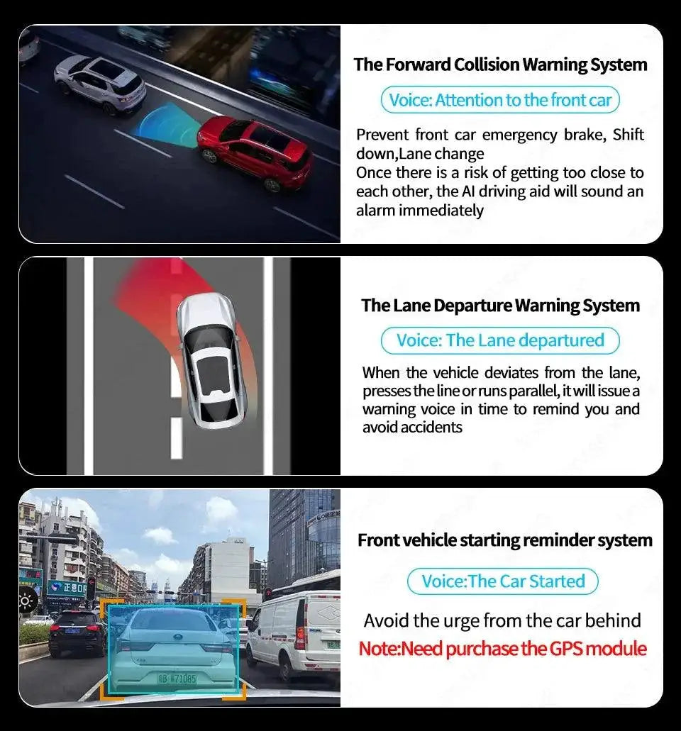 4K Wireless Dash Cam With CarPlay And Android Auto Safety