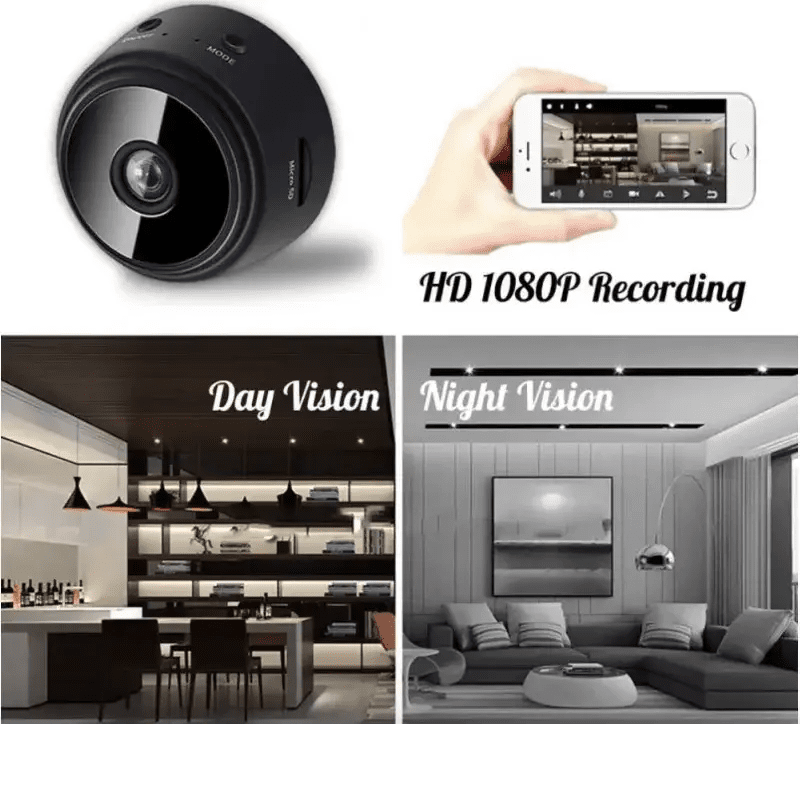 4K Wireless WiFi Baby Monitor For Smart Home Security Gyro Stabilization