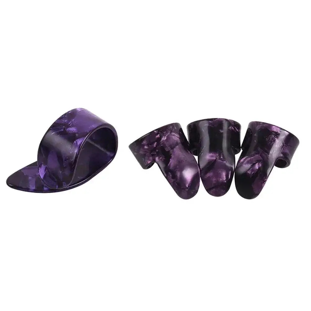 4Pcs Electric Guitar Celluloid Picks Set for Musicians