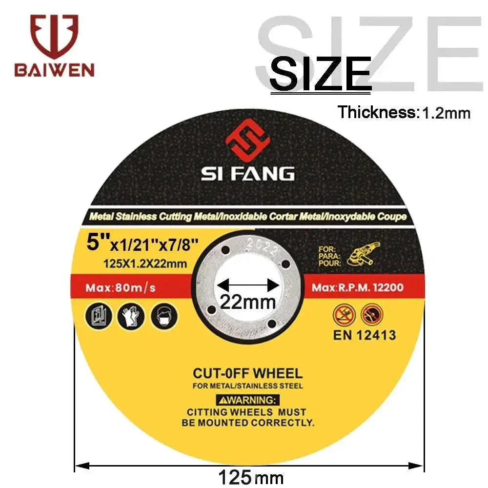 5 - 50Pcs 125mm Metal Cutting Discs For Angle Grinder Wheels
