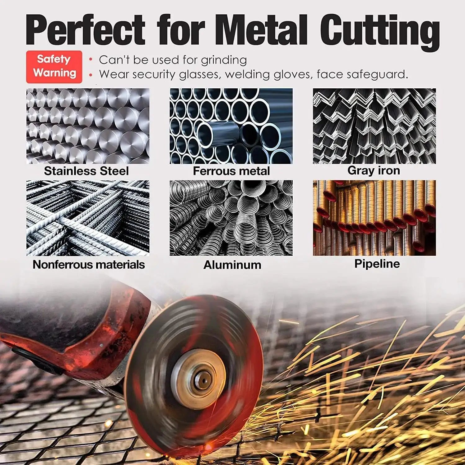 75mm Cutting Discs For Angle Grinder Metal And Steel
