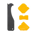 5-in-1 Silicone Sealant Caulk Finisher Grout Kit Set Tools