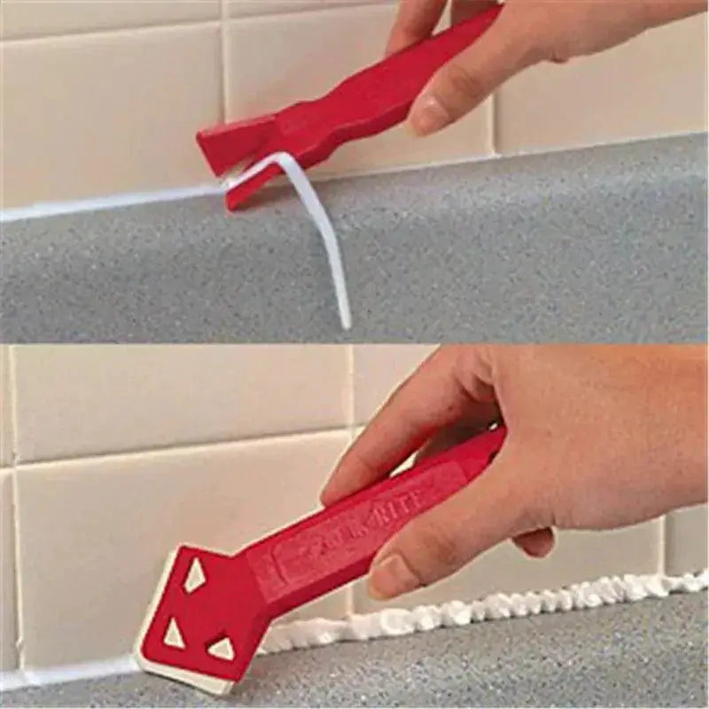 5 In 1 Silicone Sealant Caulk Finisher Grout Kit Tools
