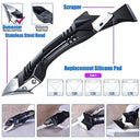 5-in-1 Silicone Sealant Caulk Finisher Grout Kit Set Tools