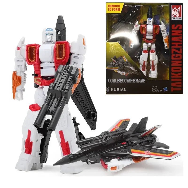 5 In 1 Superion Transformer Action Figure IDW Inspired Fireflight Collectible