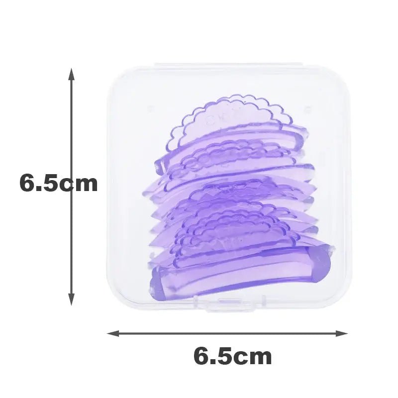 5 Pairs Eyelash Perm Pads Silicone Lash Lifting Rods Shell Shape 3D Curler Pro