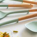 5 Piece Eco Friendly Silicone Kitchen Utensils Set