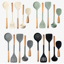 5 Piece Eco Friendly Silicone Kitchen Utensils Set