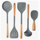 5-Piece Eco-Friendly Silicone Kitchen Utensils Set