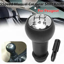 5 Speed Gear Shift Knob Lever for Peugeot Citroen Cars