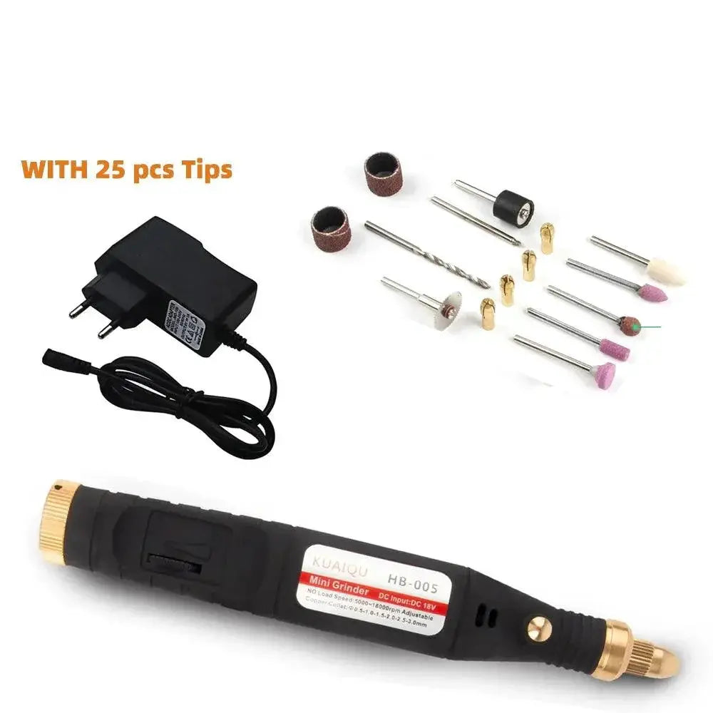 Precision Mini Drill for Wood Carving — product view 10