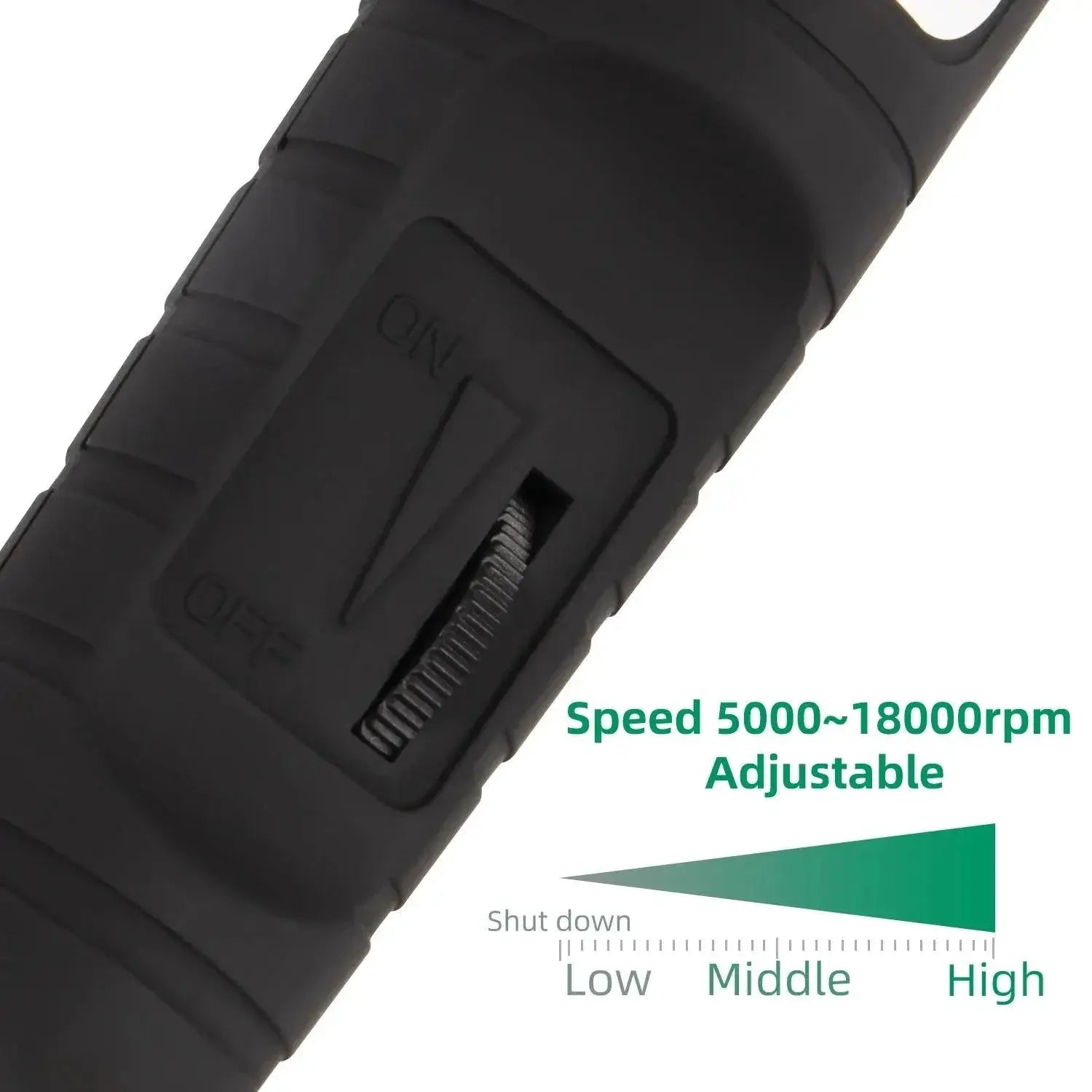 5000 - 18000 RPM Adjustable 5 Speed Electric Drill Mini Tool