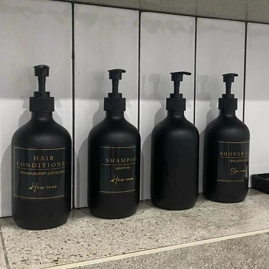 Elegant 500ml Refillable Soap Dispenser For Bathroom Use