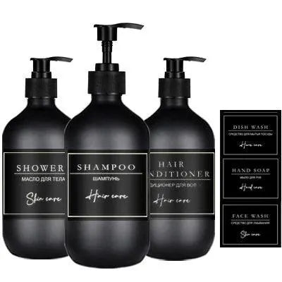 Elegant 500ml Refillable Soap Dispenser For Bathroom Use