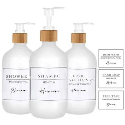 Elegant 500ml Refillable Soap Dispenser For Bathroom Use