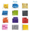50PCS DIY Thick Building Blocks Bricks for Creative Play Fun
