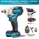 520N.m Brushless Cordless Impact Wrench for Makita 388V Battery