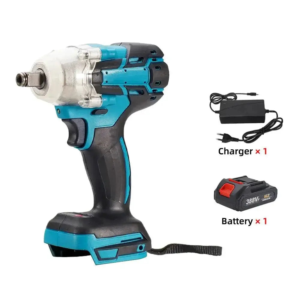520Nm Brushless Cordless Impact Wrench for Makita 388V