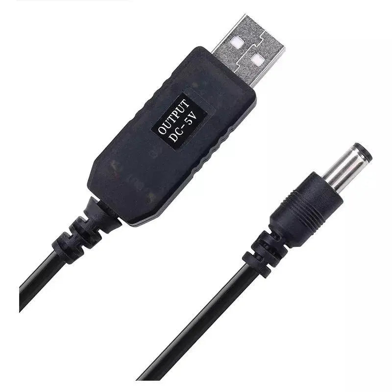 5.5x2.1mm WiFi Power Bank Cable Connector Boost Performance