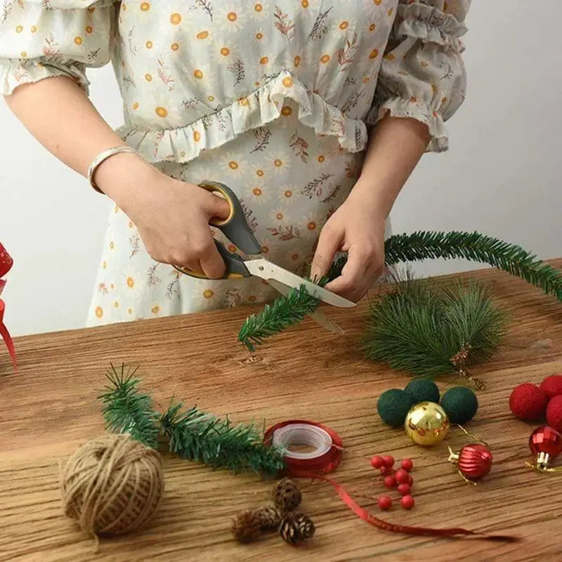 5.5m Artificial Rattan Christmas Garland For DIY Decor