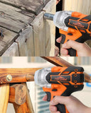 588N.M Brushless Electric Impact Wrench 1/2 Inch Cordless