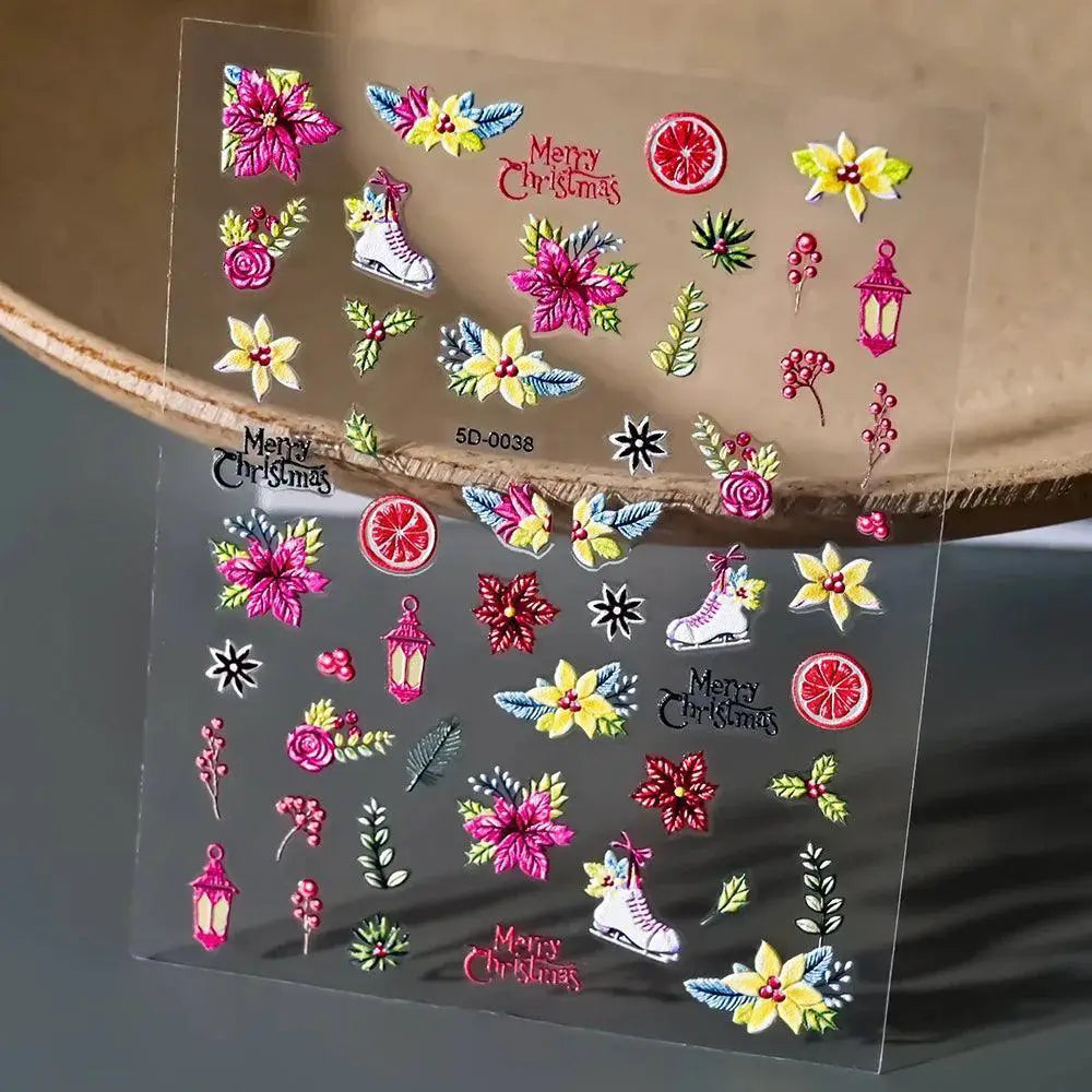 Nail Art Stickers for Christmas Nails — 37