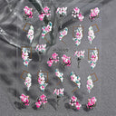 5D Christmas Nail Art Stickers for Festive Manicures