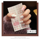 5D Diamond Korean Nail Sticker Wrap Elegant Nail Art Solution