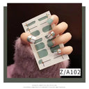 5D Diamond Korean Nail Sticker Wrap Elegant Nail Art Solution