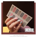 5D Diamond Korean Nail Sticker Wrap Elegant Nail Art Solution