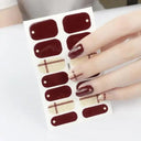 5D Diamond Korean Nail Sticker Wrap Elegant Nail Art Solution