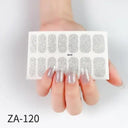 5D Diamond Korean Nail Sticker Wrap Elegant Nail Art Solution