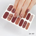 5D Diamond Korean Nail Sticker Wrap Elegant Nail Art Solution