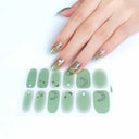 5D Diamond Korean Nail Sticker Wrap Elegant Nail Art Solution