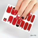 5D Diamond Korean Nail Sticker Wrap Elegant Nail Art Solution
