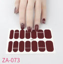 5D Diamond Korean Nail Sticker Wrap Elegant Nail Art Solution