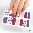 5D Diamond Korean Nail Sticker Wrap Elegant Nail Art Solution