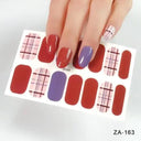 5D Diamond Korean Nail Sticker Wrap Elegant Nail Art Solution