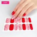5D Diamond Korean Nail Sticker Wrap Elegant Nail Art Solution