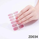 5D Diamond Korean Nail Sticker Wrap Elegant Nail Art Solution