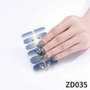5D Diamond Korean Nail Sticker Wrap Elegant Nail Art Solution
