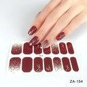 5D Diamond Korean Nail Sticker Wrap Elegant Nail Art Solution