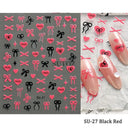 Easy-Apply 5D Floral Nail Art Stickers