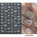 Easy-Apply 5D Floral Nail Art Stickers